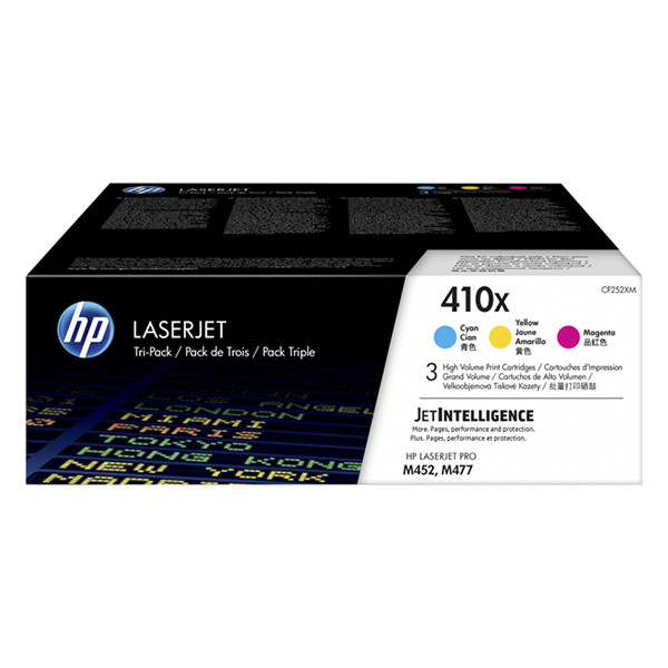HP 410 (CF252XM) multipack (d'origine) - cyan/magenta/jaune 054271 - 1