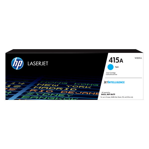 HP 415A (W2031A) toner (d'origine) - cyan 055438 - 1