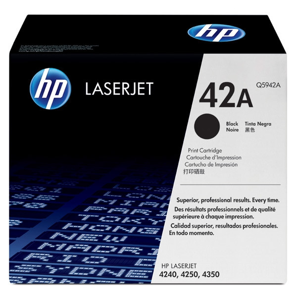HP 42A (Q5942A) toner (d'origine) - noir 039515 - 1