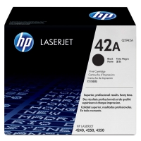 HP 42A (Q5942A) toner (d'origine) - noir 039515