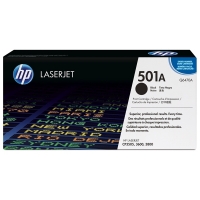 HP 501A (Q6470A) toner (d'origine) - noir 039580