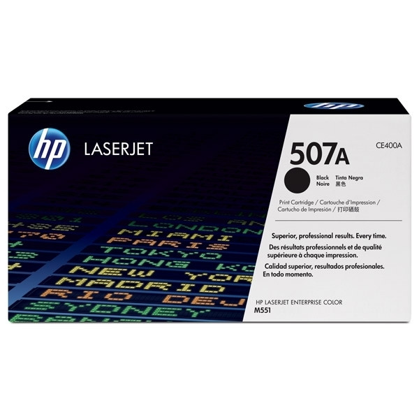 HP 507A (CE400A) toner (d'origine) - noir 054038 - 1