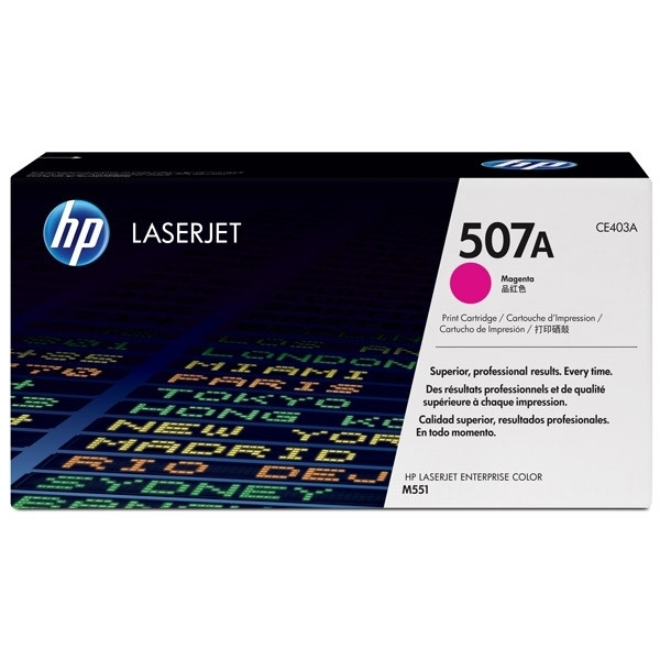 HP 507A (CE403A) toner (d'origine) - magenta 054046 - 1