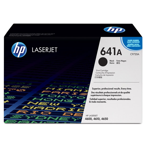 HP 641A (C9720A / EP-85) toner (d'origine) - noir 039120 - 1