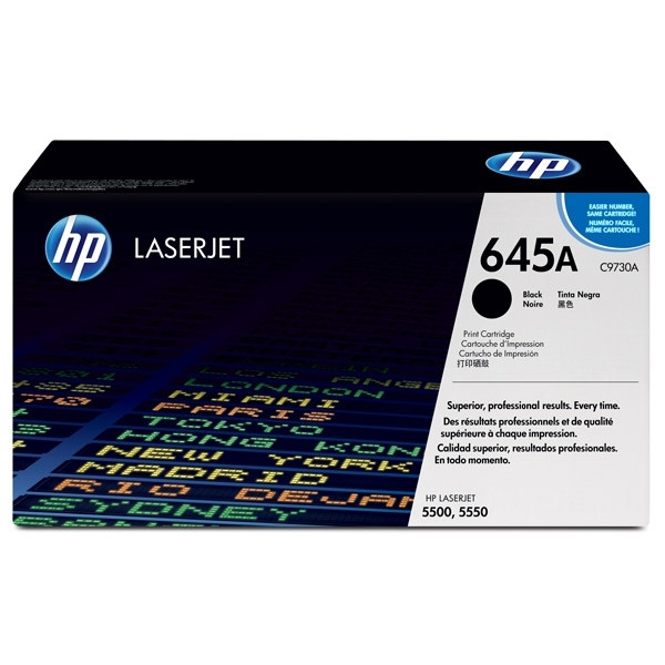 HP 645A (C9730A) toner (d'origine) - noir 039210 - 1