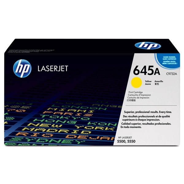 HP 645A (C9732A) toner (d'origine) - jaune 039230 - 1