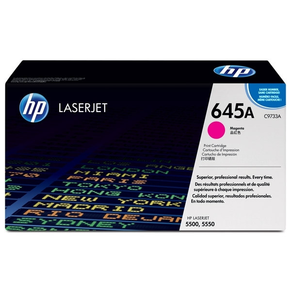 HP 645A (en C9733A) toner (d'origine) - magenta 039240 - 1