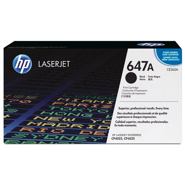 HP 647A (CE260A) toner (d'origine) - noir 039892 - 1
