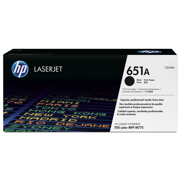 HP 651A (CE340A) toner (d'origine) - noir 054656 - 1