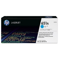 HP 651A (CE341A) toner (d'origine) - cyan 054658