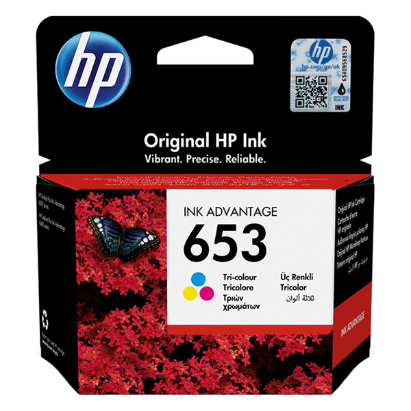 HP 653 (3YM74AE) cartouche d'encre (d'origine) - couleur 093120 - 1