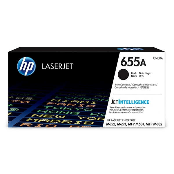 HP 655A (CF450A) toner (d'origine) - noir 055158 - 1