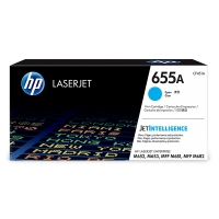 HP 655A (CF451A) toner (d'origine) - cyan 055160
