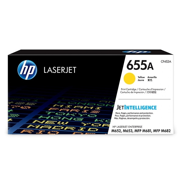 HP 655A (CF452A) toner (d'origine) - jaune 055162 - 1