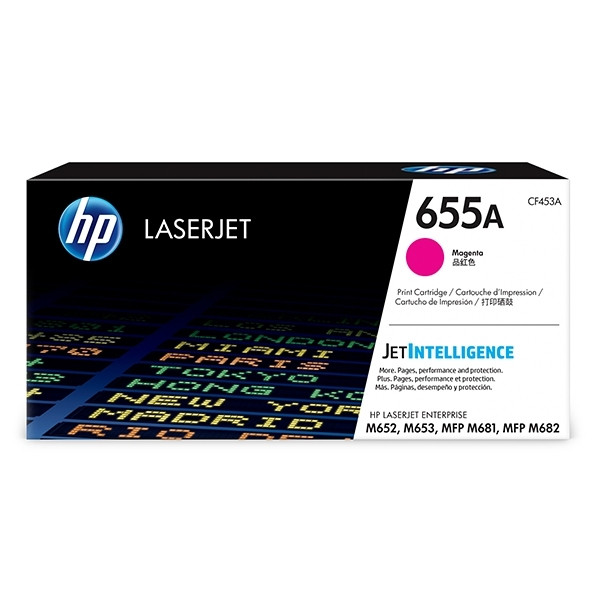 HP 655A (CF453A) toner (d'origine) - magenta 055164 - 1