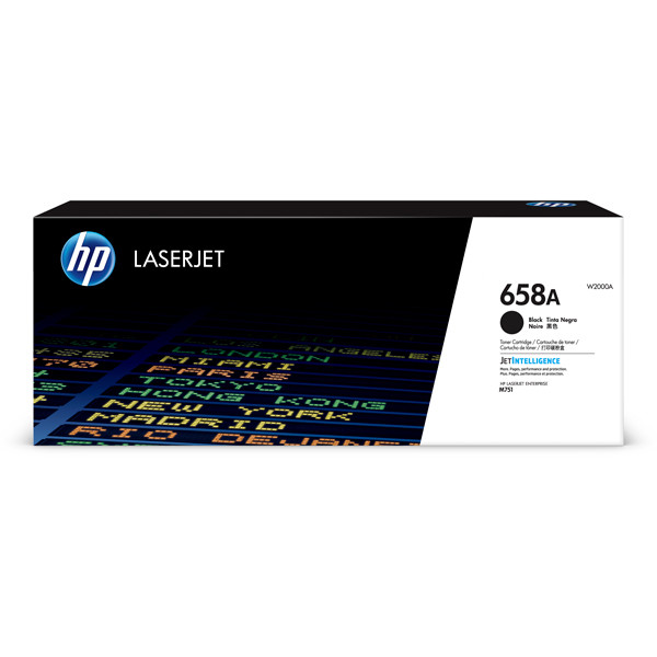 HP 658A (W2000A) toner (d'origine) - noir 055398 - 1