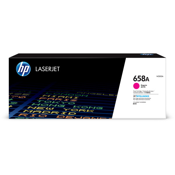 HP 658A (W2003A) toner (d'origine) - magenta 055406 - 1