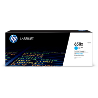 HP 658X (W2001X) toner haute capacité (d'origine) - cyan 055408