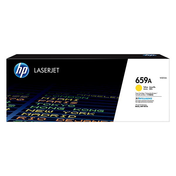 HP 659A (W2012A) toner (d'origine) - jaune 055478 - 1