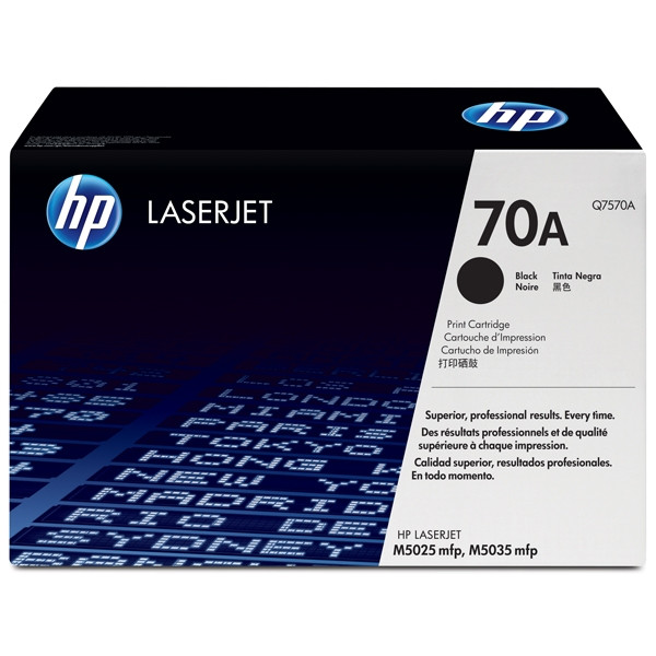 HP 70A (Q7570A) toner (d'origine) - noir 039740 - 1