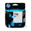 HP 728 (F9J63A) cartouche d&#039;encre (d&#039;origine) - cyan 044484