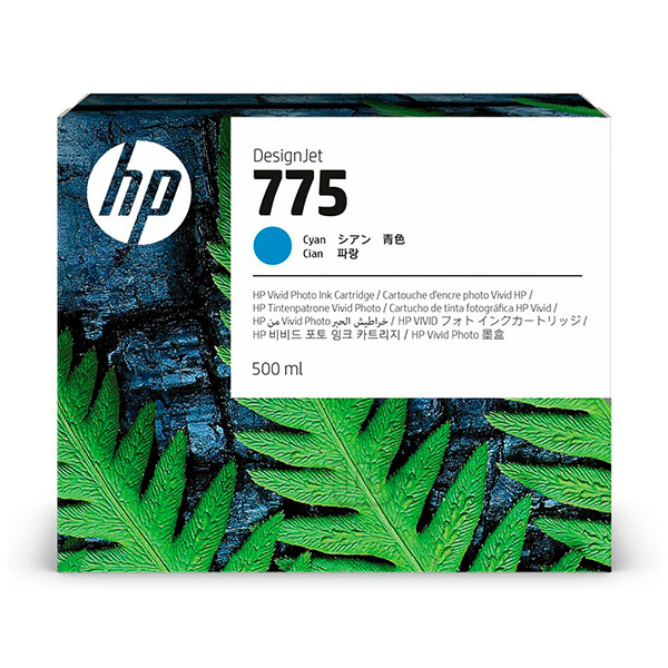HP 775 (1XB17A) cartouche d'encre (d'origine) - cyan 093296 - 1