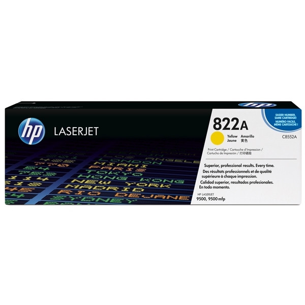 HP 822A (C8552A) toner jaune (d'origine) 039400 - 1