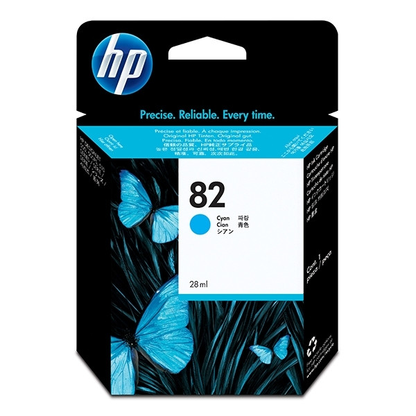 HP 82 (C4911A) cartouche d'encre (d'origine) - cyan 031000 - 1