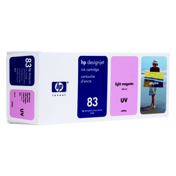 HP 83 (C4945A) cartouche d'encre UV magenta clair (d'origine) 031610 - 1