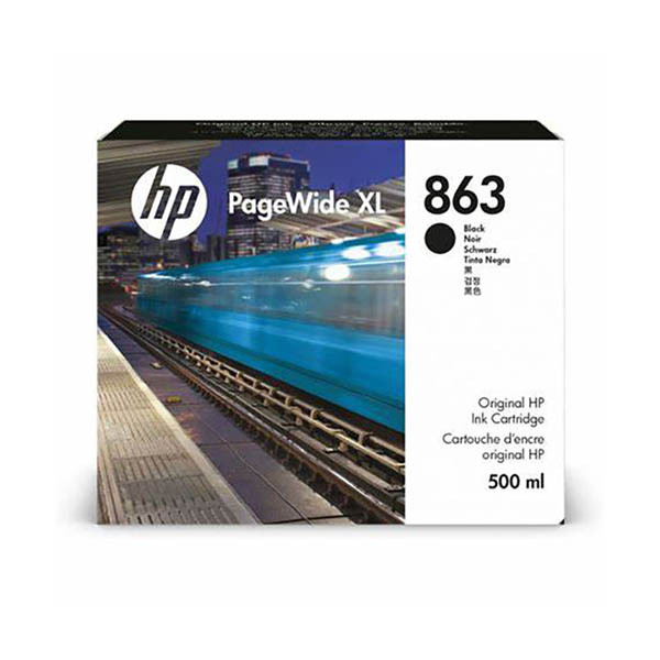 HP 863 (F9K41A) cartouche d'encre (d'origine) - noir 093486 - 1