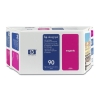 HP 90 (C5080A) cartouche pack avantageux d&#039;encre magenta (d&#039;origine) 030665