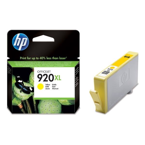 HP 920XL (CD974AE) cartouche d'encre haute capacité (d'origine) - jaune 044022 - 1