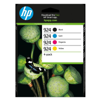 HP 924 (6C3Z1NE) multipack noir/cyan/magenta/jaune (d'origine) 030982