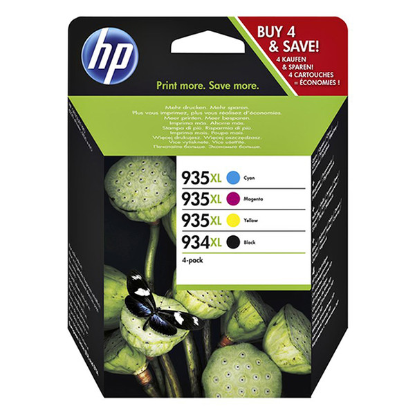 HP 934XL/HP 935XL multipack noir/cyan/magenta/jaune (d'origine) 055274 - 1