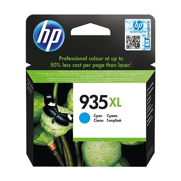 HP 935XL (C2P24AE) cartouche d'encre cyan haute capacité (d'origine) 044386 - 1