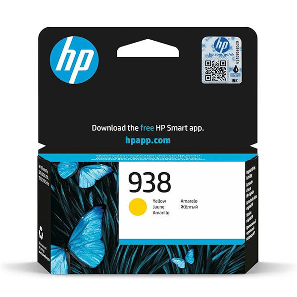 HP 938 (4S6X7PE) cartouche d'encre (d'origine) - jaune 093512 - 1