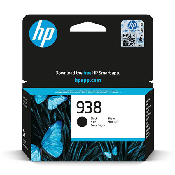 HP 938 (4S6X8PE) cartouche d'encre (d'origine) - noir 093506 - 1