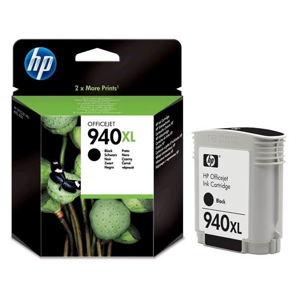 HP 940XL (C4906AE) cartouche d'encre haute capacité (d'origine) - noir 044002 - 1