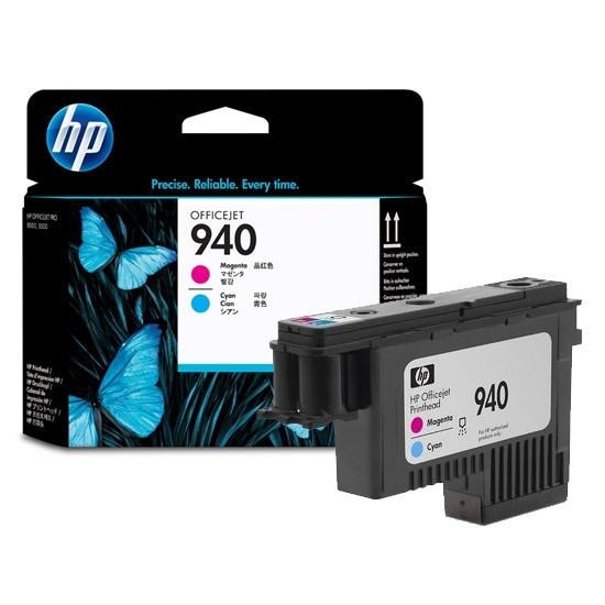 HP 940 (C4901A), tête d'impression cyan et magenta (d'origine) 044012 - 1