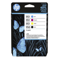 HP 950/951 (6ZC65AE) multipack noir/cyan/magenta/jaune (d'origine) 093132