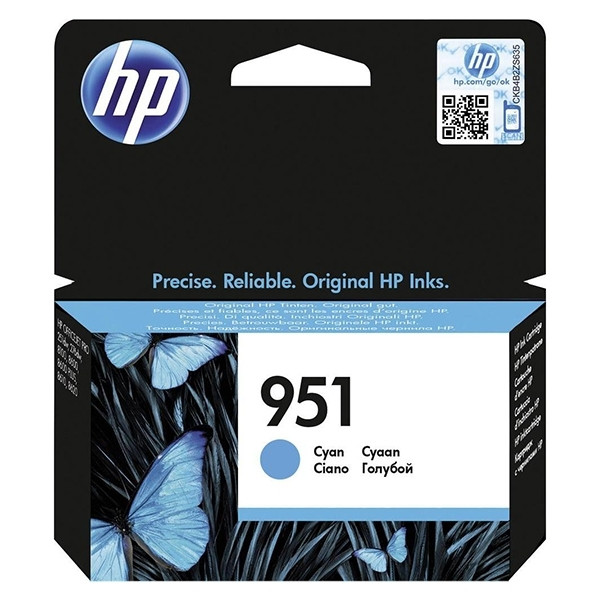 HP 951 (CN050AE) cartouche d'encre (d'origine) - cyan 044128 - 1