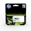 HP 963XL (3JA27AE) cartouche d&#039;encre haute capacité (d&#039;origine) - cyan 055384