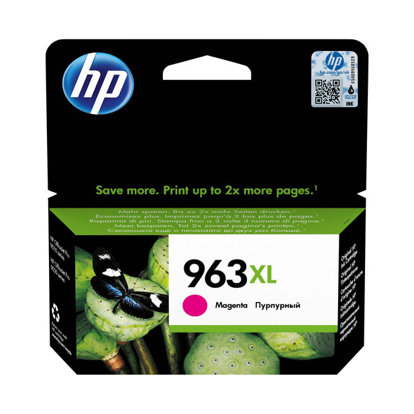 HP 963XL (3JA28AE) cartouche d'encre haute capacité (d'origine) - magenta 055386 - 1