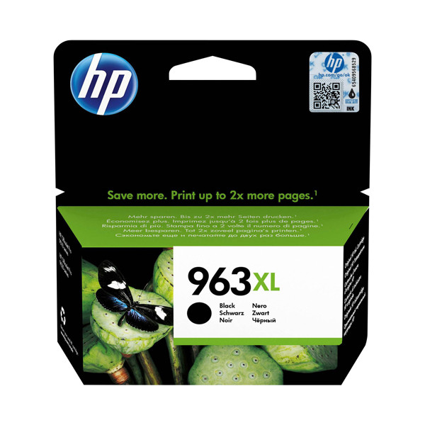 HP 963XL (3JA30AE) cartouche d'encre haute capacité (d'origine) - noir 055382 - 1