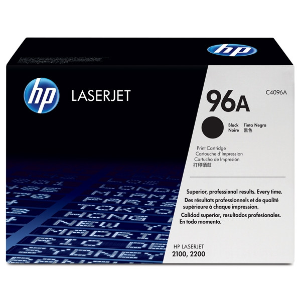 HP 96A (C4096A) toner (d'origine) - noir 032112 - 1