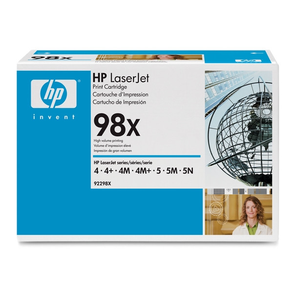 HP 98X (92298X / EP-E / TN-9000) toner haute capacité (d'origine) - noir 032032 - 1