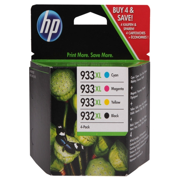 HP C2P42AE multipack noir/cyan/magenta/jaune (d'origine) 044328 - 1