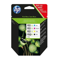 HP C2P43AE multipack noir/cyan/magenta/jaune (d'origine) 044330