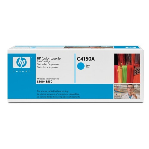 HP C4150A (EP-82C) toner cyan (d'origine) 039050 - 1