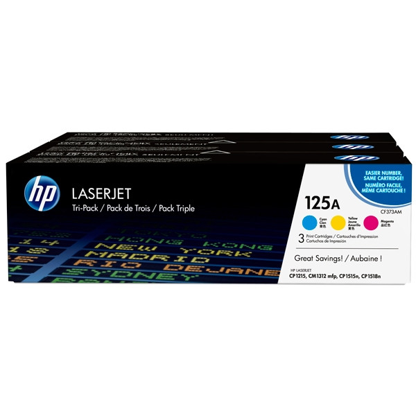 HP CF373AM multipack (d'origine) - cyan/magenta/jaune 054764 - 1